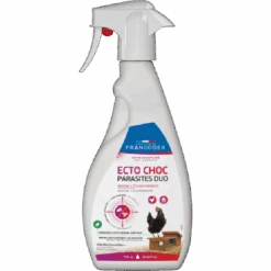 Spray Antiparasitaire Volants Et Rampants Pour Poule Ecto Choc Parasites Duo 750ML - Francodex