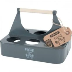 Porte Oeuf Metal Ardoise - Zolux