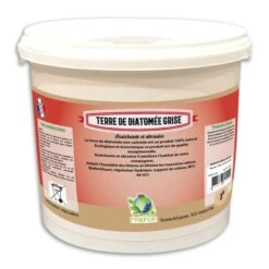 Terre De Diatomee Grise Calcinée Non-alimentaire Seau 3kg