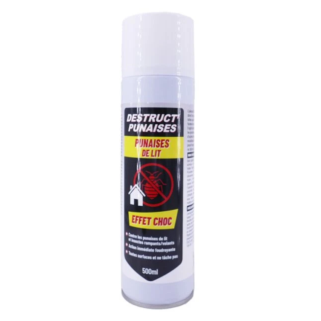 Spray Insecticide Pour Punaises De Lit Destruct’Punaises 500ML - Vetobiol 1 Spray Insecticide Pour Punaises De Lit Destruct’Punaises 500ML - Vetobiol
