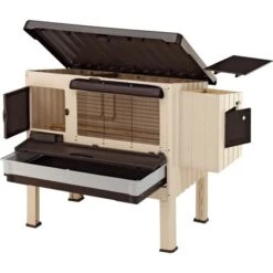 Poulailler Plastique Happy Farm 120 Jusqu’à 4 Poules - Ferplast 14 Poulailler Plastique Happy Farm 120 Jusqu’à 4 Poules - Ferplast -Chemin Des Poulaillers Boutique 57320000 3