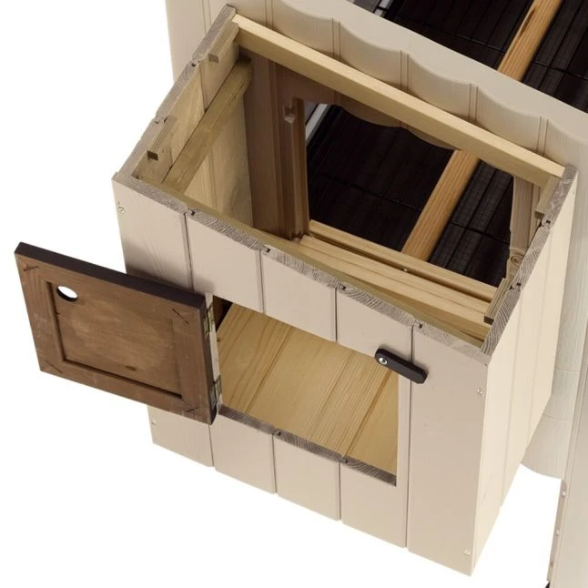 Poulailler Plastique Happy Farm 120 Jusqu’à 4 Poules - Ferplast 10 Poulailler Plastique Happy Farm 120 Jusqu’à 4 Poules - Ferplast – Image 10