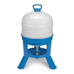 Gaun Kit Siphon 20 Poules Abreuvoir 30L Et Mangeoire 30L -Chemin Des Poulaillers Boutique abreuvoir a siphon sur pieds 30 litres