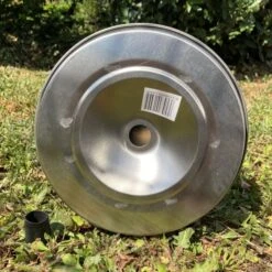 Abreuvoir Poule En Acier Inoxydable 4L - Gaun 10 Abreuvoir Poule En Acier Inoxydable 4L - Gaun -Chemin Des Poulaillers Boutique abreuvoir inox volaille 4l vue dessous bouchon ouvert