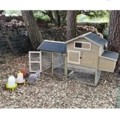 Gaun Mangeoire Poule à Pieds En Bioplastique Végétal Eco 2Kg -Chemin Des Poulaillers Boutique abreuvoir et mangeoire bioplastique avec poulailler et poules 1