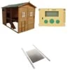 Kit Poulailler Gournay 10 à 12 Poules Avec Portier Zen Farm Autonome Et Trappe Taille Medium