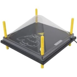 Panneau Chauffant Pour Poussin Comfort 40x40cm 42W Avec Son Couvercle De Protection - Olba