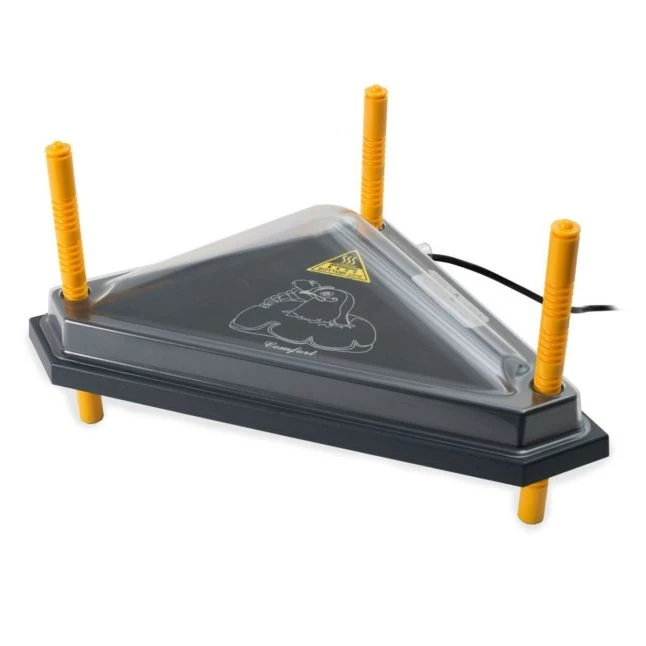 Panneau Chauffant Pour Poussin Triangle 30x30cm 13W Avec Son Couvercle De Protection - Olba 1 Panneau Chauffant Pour Poussin Triangle 30x30cm 13W Avec Son Couvercle De Protection - Olba