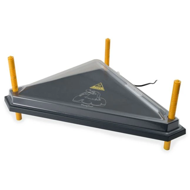 Couvercle De Protection PET Panneau Chauffant Pour Poussin Triangle 40x40cm - Olba 1 Couvercle De Protection PET Panneau Chauffant Pour Poussin Triangle 40x40cm - Olba