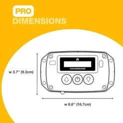Portier électronique Poulailler Toutes Options à Piles ChickenGuard Pro 9 Portier électronique Poulailler Toutes Options à Piles ChickenGuard Pro -Chemin Des Poulaillers Boutique chickenguard portier electronique toutes options a piles modele pro dimensions