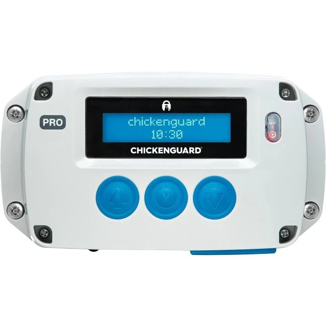 Portier électronique Poulailler Toutes Options à Piles ChickenGuard Pro 1 Portier électronique Poulailler Toutes Options à Piles ChickenGuard Pro