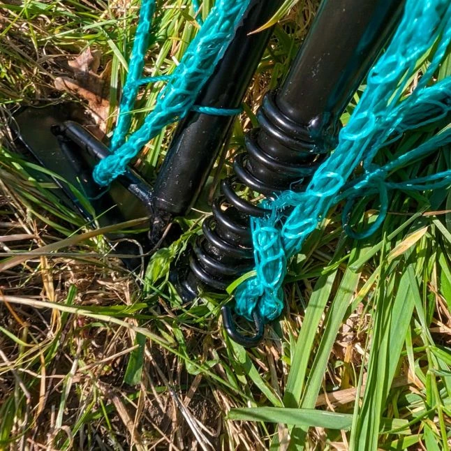 Filet Poule Grande Hauteur Double Pointe 25m X 1,26m - Zen Farm 9 Filet Poule Grande Hauteur Double Pointe 25m X 1,26m - Zen Farm – Image 9