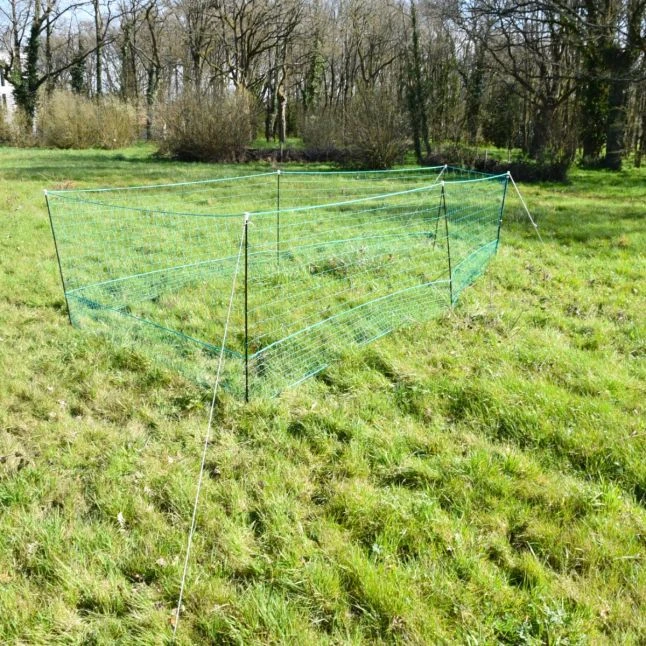 Filet Poule Grande Hauteur Double Pointe 25m X 1,26m - Zen Farm 1 Filet Poule Grande Hauteur Double Pointe 25m X 1,26m - Zen Farm
