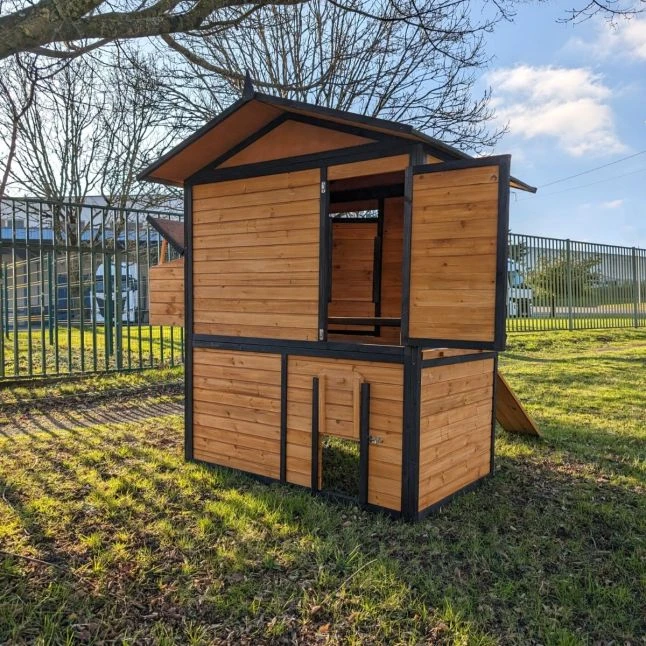 Poulailler Vorwerk Toit Shingle 10 à 12 Poules 2 Poulailler Vorwerk Toit Shingle 10 à 12 Poules – Image 2