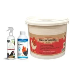 Kit Anti-poux Rouges Pour Poules Et Volailles