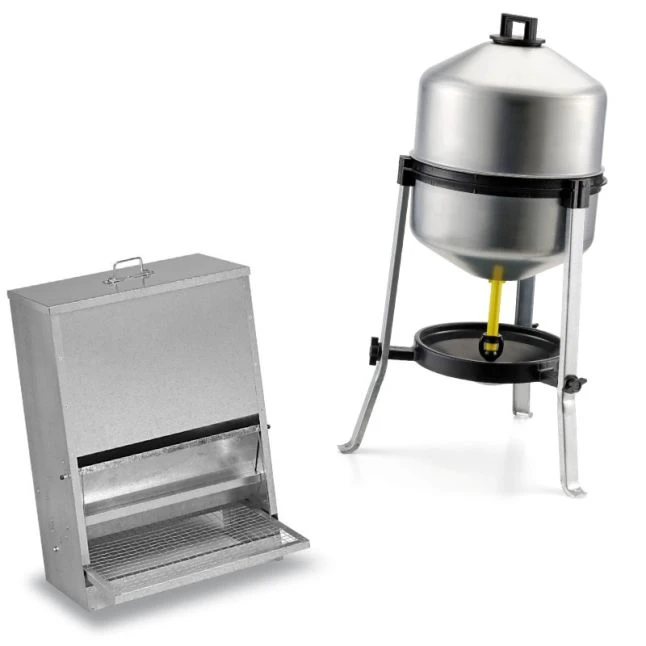 Gaun Kit Anti Nuisible 15 Poules Abreuvoir 30L Et Mangeoire 40Kg 1 Gaun Kit Anti Nuisible 15 Poules Abreuvoir 30L Et Mangeoire 40Kg