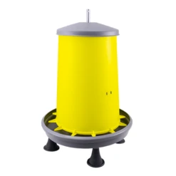 Mangeoire à Trémie Poule Tige Métal Et Pieds 15Kg - River Systems