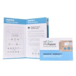 Portier Zen Farm Poulailler -Chemin Des Poulaillers Boutique notice portier automatique zenfarm bleu