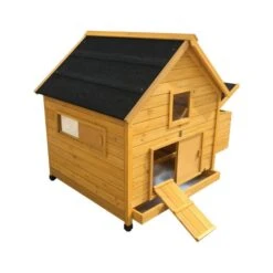 Poulailler Cémani L Toit Shingle Noir 4 à 6 Poules -Chemin Des Poulaillers Boutique photo c mani noir 3