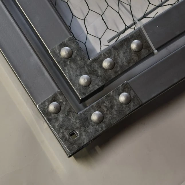 Porte Pour Enclos Poulailler Parc Grillagé Renforcé P001, P004 Et P005 2 Porte Pour Enclos Poulailler Parc Grillagé Renforcé P001, P004 Et P005 – Image 2