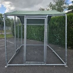 Porte Universelle 1,70x0,75m Pour Enclos Poulailler Parc Grillagé Renforcé
