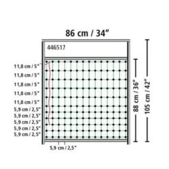 Porte Pour Filet Poule électrifiable Jusqu’à 90 Cm - Kerbl 13 Porte Pour Filet Poule électrifiable Jusqu’à 90 Cm - Kerbl -Chemin Des Poulaillers Boutique porte pour filet cloture poule kerbl filet 90cm