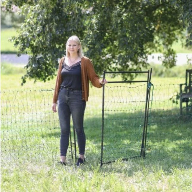 Porte Pour Filet Poule électrifiable Jusqu’à 90 Cm - Kerbl 4 Porte Pour Filet Poule électrifiable Jusqu’à 90 Cm - Kerbl – Image 4