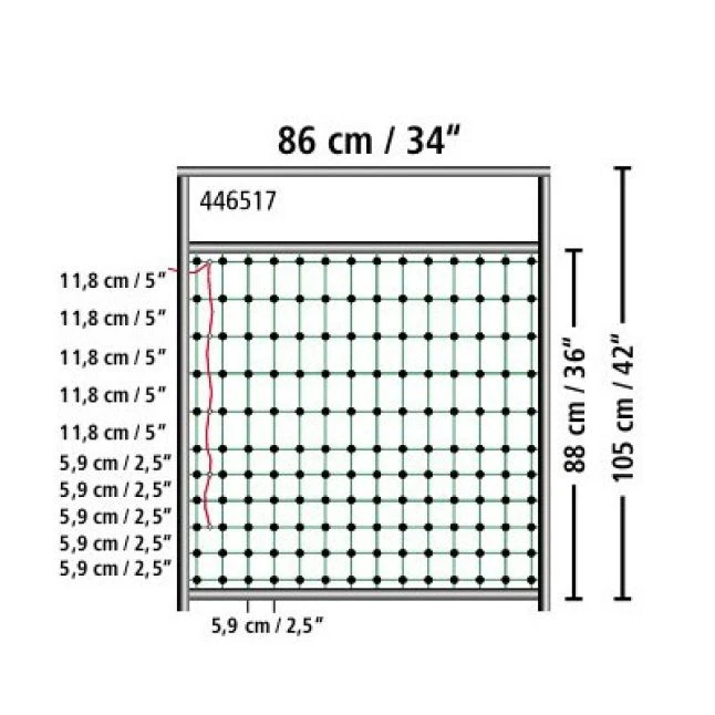 Porte Pour Filet Poule électrifiable Jusqu’à 90 Cm - Kerbl 7 Porte Pour Filet Poule électrifiable Jusqu’à 90 Cm - Kerbl – Image 7