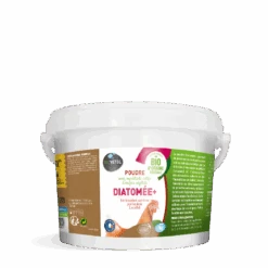 Terre De Diatomée Pour Poule Enrichie En Huiles Essentielles Diatomée+ 1KG - Biovetol