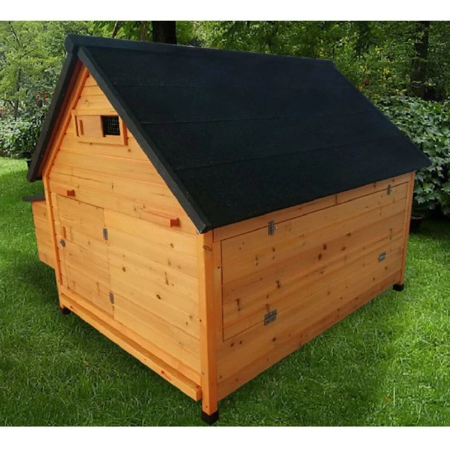 Poulailler Cémani XXL Toit Shingle Noir 15 à 18 Poules 2 Poulailler Cémani XXL Toit Shingle Noir 15 à 18 Poules – Image 2