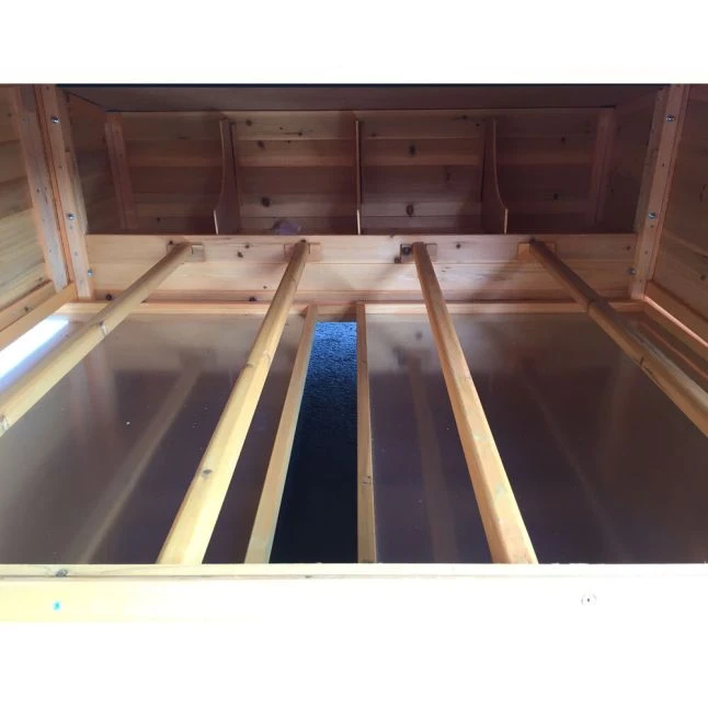 Poulailler Cémani XXL Toit Shingle Noir 15 à 18 Poules 6 Poulailler Cémani XXL Toit Shingle Noir 15 à 18 Poules – Image 6