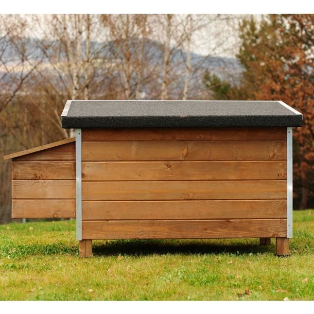 Poulailler Houdan XL Toit Shingle Noir 6 Poules Epicéa FSC 4 Poulailler Houdan XL Toit Shingle Noir 6 Poules Epicéa FSC – Image 4