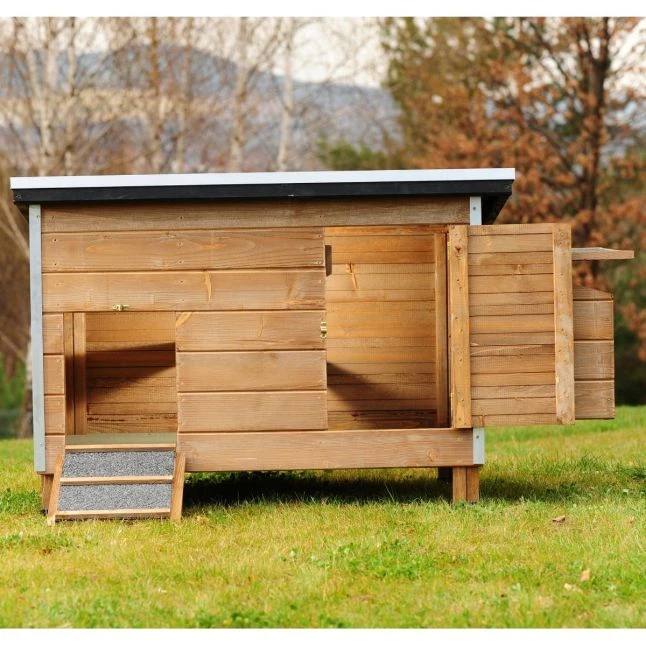 Poulailler Houdan XL Toit Shingle Noir 6 Poules Epicéa FSC 1 Poulailler Houdan XL Toit Shingle Noir 6 Poules Epicéa FSC