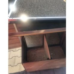 Poulailler Houdan XL Toit Shingle Noir 6 Poules Epicéa FSC 20 Poulailler Houdan XL Toit Shingle Noir 6 Poules Epicéa FSC -Chemin Des Poulaillers Boutique poulailler houdan xl pondoir ouvert