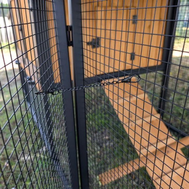 Poulailler Padoue Châssis Acier Toit Shingle 6 à 8 Poules Avec Parc Grillagé 9 Poulailler Padoue Châssis Acier Toit Shingle 6 à 8 Poules Avec Parc Grillagé – Image 9