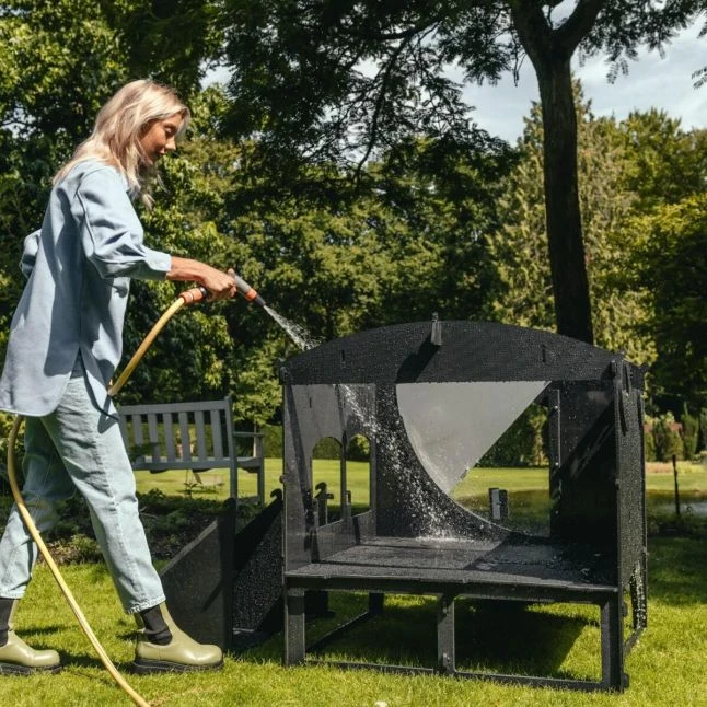 Poulailler Nestera Sur Pieds Taille S Plastique Recyclé 3 à 5 Poules 9 Poulailler Nestera Sur Pieds Taille S Plastique Recyclé 3 à 5 Poules – Image 9