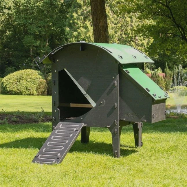 Poulailler Nestera Sur Pieds Taille S Plastique Recyclé 3 à 5 Poules 1 Poulailler Nestera Sur Pieds Taille S Plastique Recyclé 3 à 5 Poules