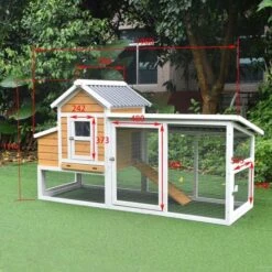 Poulailler Toit Renforcé S Toit Plastique 4 à 6 Poules -Chemin Des Poulaillers Boutique poulailler toit renforce s 4 a 6 poules dimensions