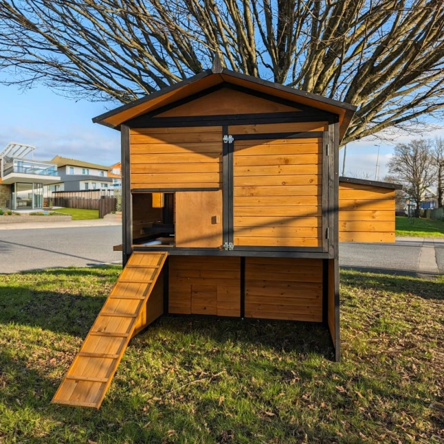 Poulailler Vorwerk Toit Shingle 10 à 12 Poules 1 Poulailler Vorwerk Toit Shingle 10 à 12 Poules