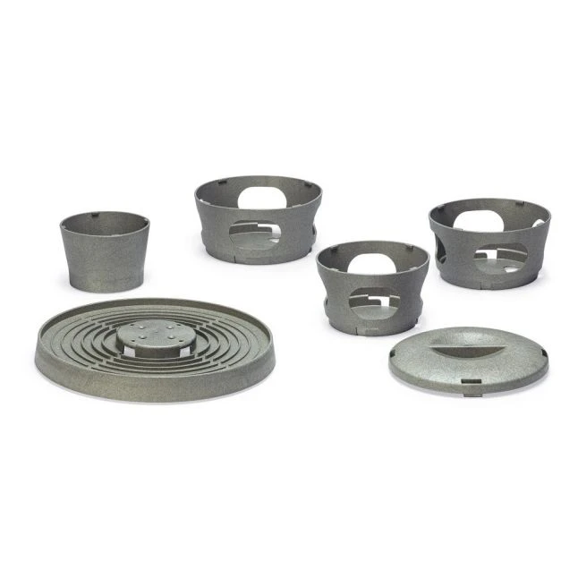 Mangeoire Tour Pour Poule Feed Tower Grise En Plastique Recyclé - Beeztees 6 Mangeoire Tour Pour Poule Feed Tower Grise En Plastique Recyclé - Beeztees – Image 6